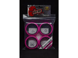 DS Racing LF3 Pink RC Drift Car Tyres for 1/10 scale, high performance