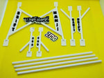 1:10 RC BodyShell Roll Cage, Drift Manji, 1:10, For RC Drift Car, Touring, Rally