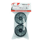 Reve D UL12 RC Car Wheel Set, 2pcs, High Traction, +6mm Offset - RW-UL12K6