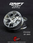 1/10 RC DS Racing Drift Feathery High Traction Wheel Set, 6mm - DF-005