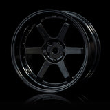 Close-up of MST 106 Style Wheel Set with adjustable offset, available in multiple colours 832107BK
