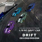 Turbo Racing's 1:76 RWD RC Drift Car "table top drift car" or "desktop drift car"