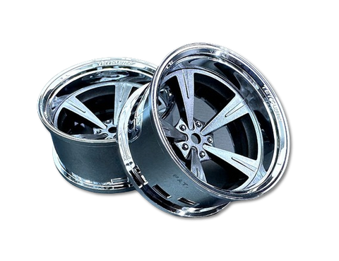 Tetsujin 1/10 RC Adjustable Wheel Set, 2pcs, Mandarin style 