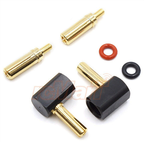 Yeah Racing WPT-0121 4mm + 5mm RC Battery Terminal Bullet Connectors – High Quality Connectors for RC Vehicles