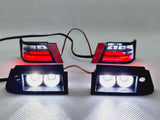 GRC 1/10 RC BMW E36 LED Light Kit for Body Shell – Realistic Lighting Accessory