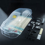 Close-up of MST Mitsubishi Evo 5 192mm RC Body Shell, Clear Unpainted - 720025