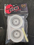 DS Racing Drift Elements Mesh 2pcs, Adjustable 1/10 RC Wheel Set - DE-303