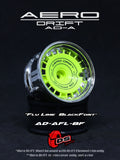 DS Racing Aero Drift 1/10 RC Wheel Inserts for Drift Elements, 2pcs set - Green