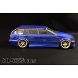 Aplastic BMW E36 Touring 1:10 RC Car Body Shell, Clear Unpainted, 192mm