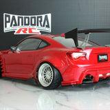 Pandora Toyota GT86 ZN6 BN Sports 1/10 Scale RC Body Shell 207mm Unpainted PAB-3199