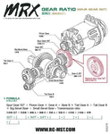 RC MST MRX-S 50T Spur / Transmission Gear #210682