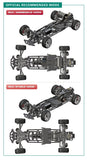 MST RMX 2.5 Carbon Lightweight Chassis Deck Set #210676