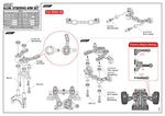 MST Steering Rack & Wiper Arm Set - #210700