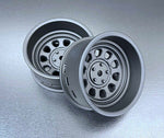Tetsujin Sunflower Super Rim Wheel Set - Adjustable 1:10 RC Car Wheel Set - Gun Metal