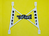 1:10 RC BodyShell Roll Cage, Drift Manji, 1:10, For RC Drift Car, Touring, Rally