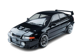 Close-up of MST Mitsubishi Evo 5 192mm RC Body Shell, Clear Unpainted - 720025