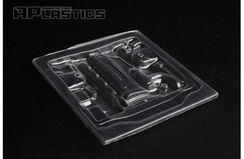 Aplastics 1:10 RC Nissan RB26DET Body Shell Engine Bay, Clear Unpainted