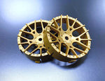 Tetsujin 1/10 scale RC Wheel Centre Disk Set in Lycoris Style, available in multiple colours gold