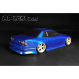 1:10 RC Nissan S13 Odyvia Body Shell, Clear Unpainted, 205mm, Aplastics - UK