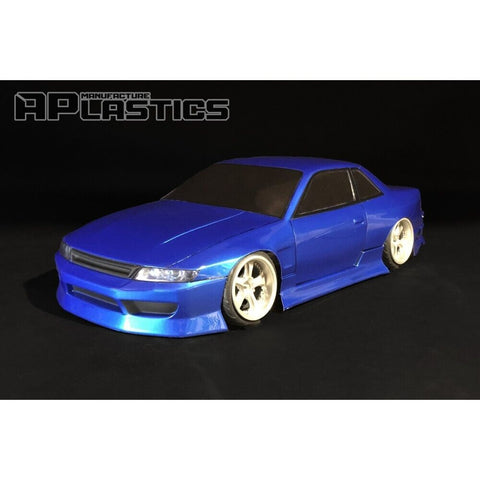 1:10 RC Nissan S13 Odyvia Body Shell, Clear Unpainted, 205mm, Aplastics - UK