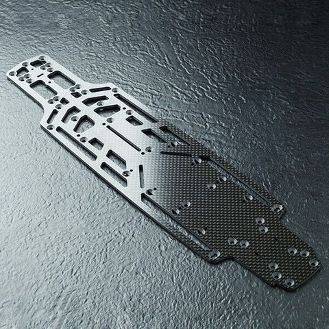 RC MST RMX 2.5 Carbon Lower Chassis Deck, Flexable, Lightweight 210656 - UK