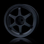 MST Flat Black Type C Wheels Set, +8 Offset - 102032FBK