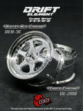 RC Drift Car DS Racing Drift Elements 2 Wheel Set 2pcs - DE-208