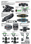 MST RMX RRX 2.5S 1/10 RWD Drift Car Chassis Kit (532200) 