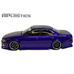  APlastics Toyota Mark 2 JZX90 TRD RC Car Body Shell, Clear Unpainted, 196mm - UK