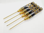 Premium RC Car Allen Hex Metric Screwdriver Set - 4pcs Tool Set