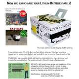 BAT SAFE Medium Lipo Battery Charging Safe Box