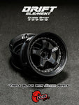 RC Drift Car DS Racing Drift Elements Wheel Set 2pcs - DE-006