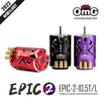 OMG Epic V2 10.5T Brushless Sensored Motor - Red