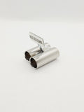 RC Car Exhaust Muffler Tail Pipe, Stainless Steel, 12mm Dual Step Exhaust - UK