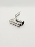 ETO Works RC Car Stainless Steel, Dual Twin Exhaust Muffler Pipe