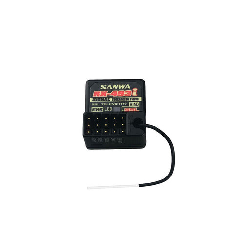 Sanwa RX-493i Receiver For Sanwa MT5 Radio Transmitter