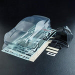 RC MST Mustang LBMT 1:10 RC Body Shell, Clear Unpainted #720017