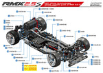 MST RMX 2.5S 1/10 RWD Drift Car Chassis Kit #532205