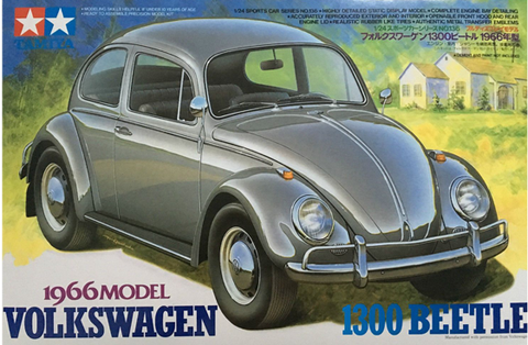 Tamiya Volkswagen 1300 Beetle Plastic Model Kit #24136