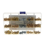 Gold Plated M3 Metric Allen Screw Kit, 330pcs